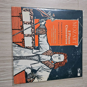 모차르트 2피아노협주곡lp판 - k.488 k.466