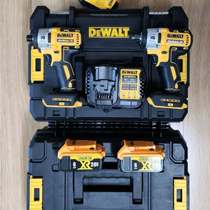 디월트/20V 임팩 렌치 임팩 드라이버/콤보 +배터리2개