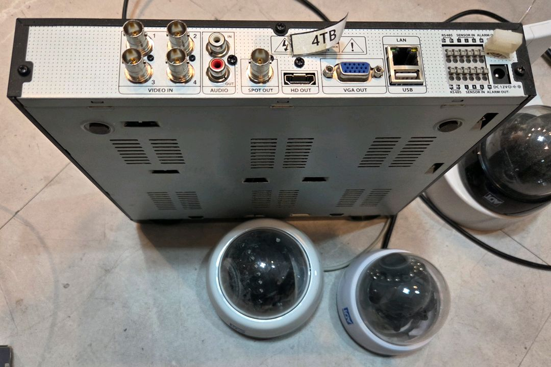 adt CCTV 녹화기 시스템+감시모니터 이미지