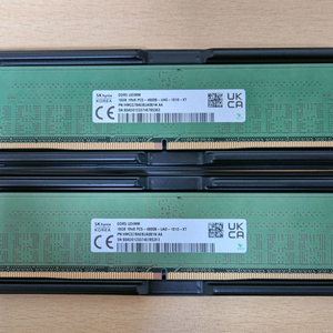 하이닉스 A다이 DDR5 32GB ( 16GB x2) 램
