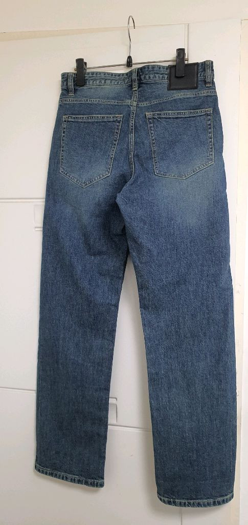 질스튜어트 뉴욕 다크블루 슬릿 데님 팬츠/르메르더로우 이미지