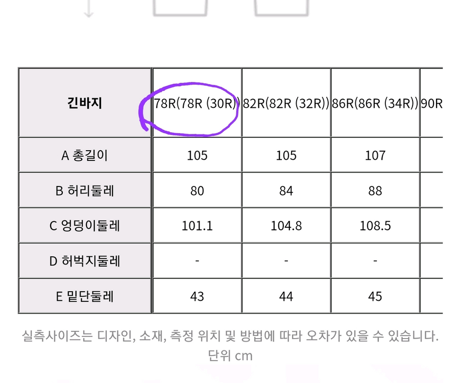 질스튜어트 뉴욕 다크블루 슬릿 데님 팬츠/르메르더로우 이미지