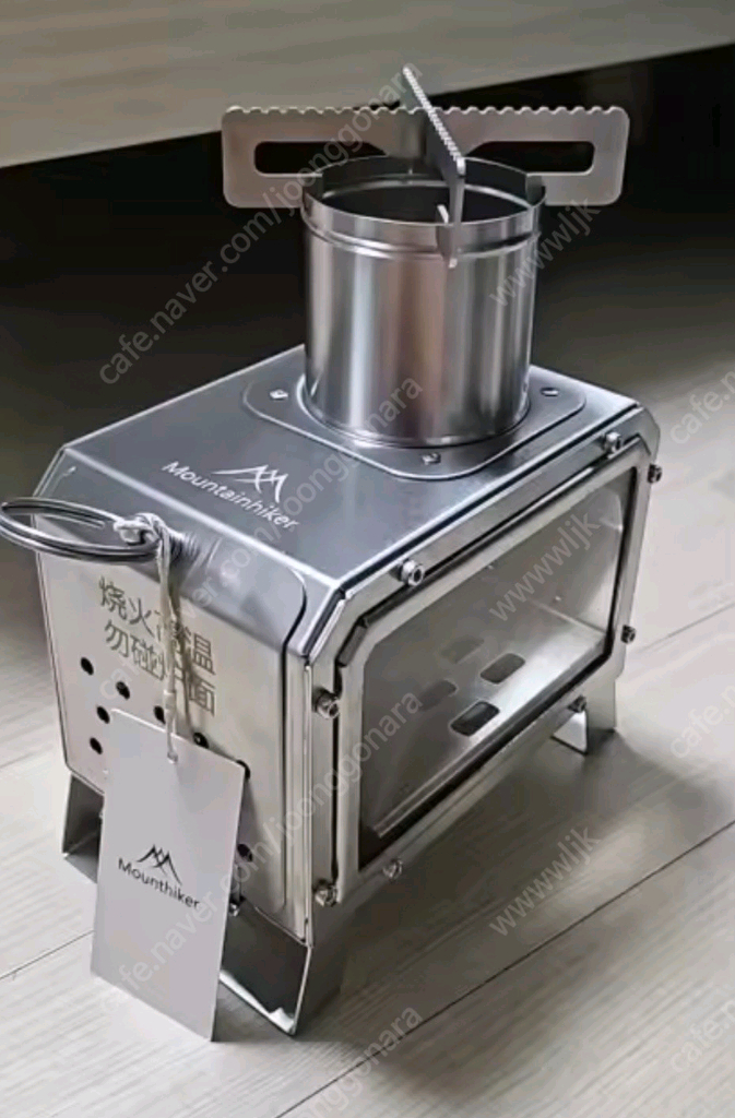 캠핑용 유리 휴대용 화목 난로 - 새상품 이미지