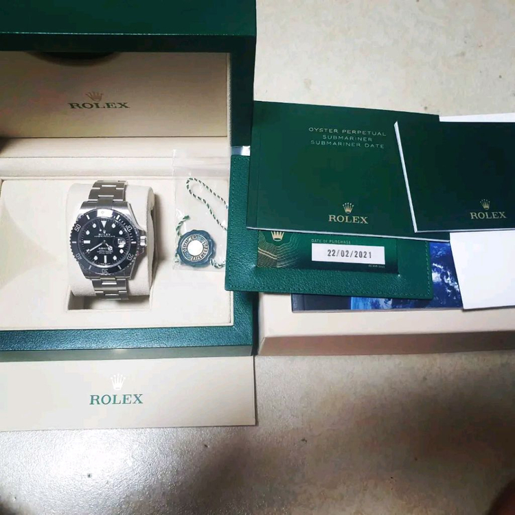 정품)롤렉스 서브마리너 블랙데이트41--1