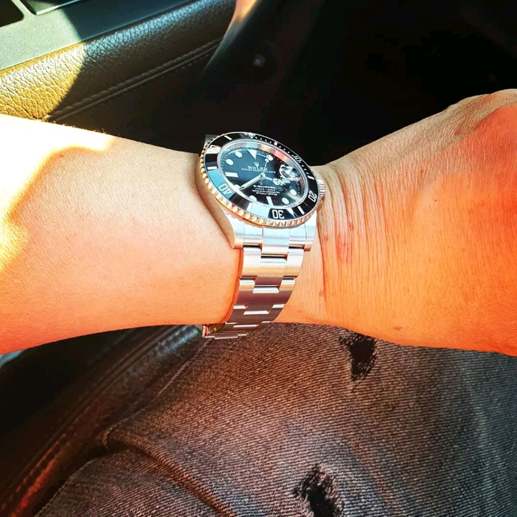 정품)롤렉스 서브마리너 블랙데이트41--2