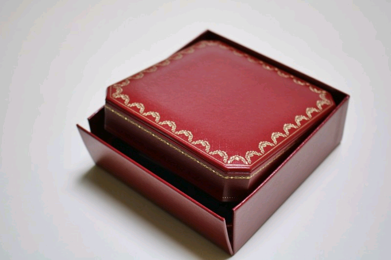 신형)까르띠에 목걸이 케이스.상자.쇼핑백(목걸이X)--3