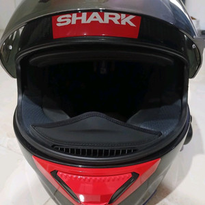 정품 샤크 카본 헬멧 L 사이즈 + 블루투스
