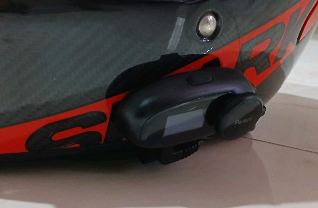 정품 샤크 카본 헬멧 L 사이즈 + 블루투스--1