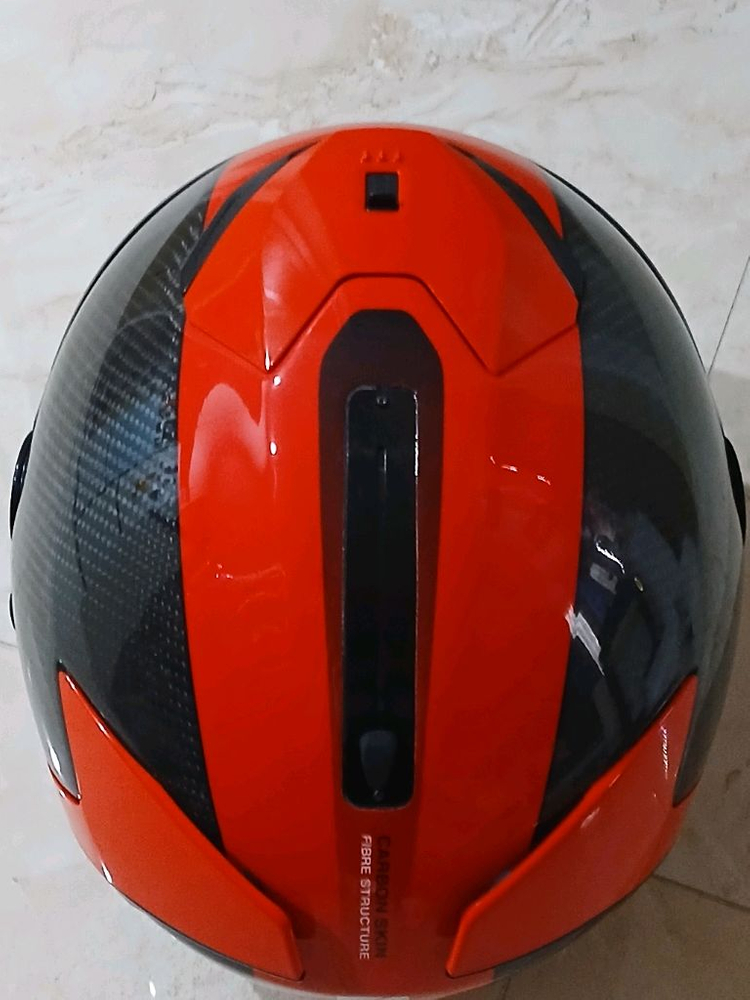 정품 샤크 카본 헬멧 L 사이즈 + 블루투스--6