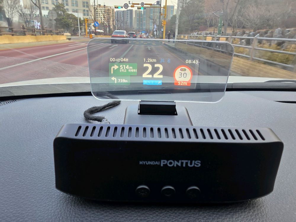 (20만,무료설치)폰터스 H3000 HUD 미개봉 새상품(재입고 완료)--4