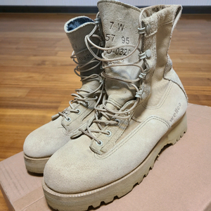 미군 사막화 ACU 웰코 사계절고어택스 부츠 7W 255mm
