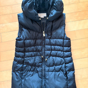 마이클코어스 여성 블랙 패딩 조끼S