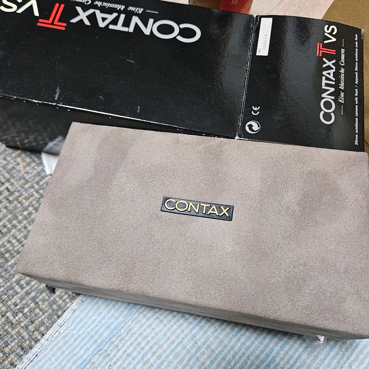 콘탁스 tvs 필름카메라--1