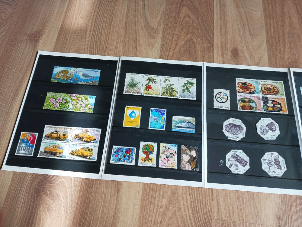 2004년 대한민국 우표 세트--2