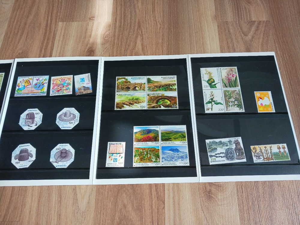 2004년 대한민국 우표 세트--3