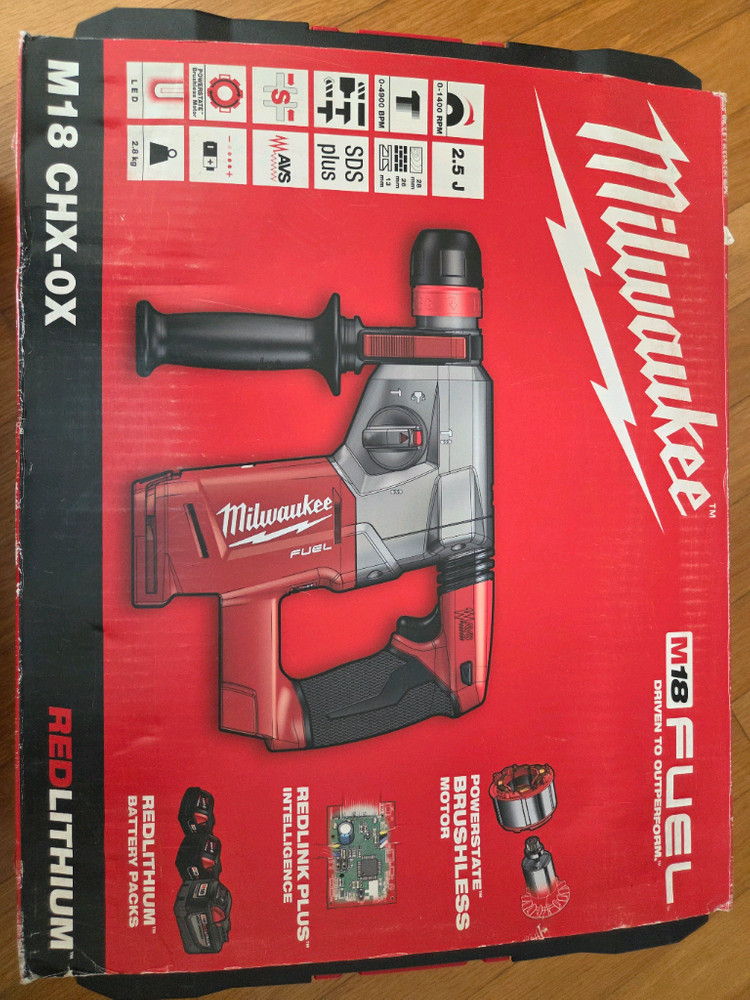 밀위키 충전식 해머드릴 세트--1