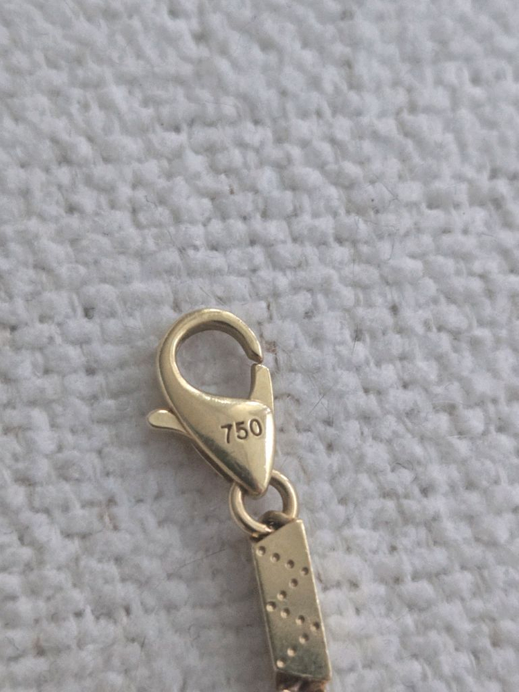 18k 골드 체인 목걸이 이미지