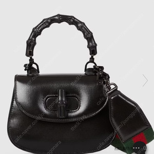 구찌 뱀부 1947 미니 토트, 크로스백 블랙 (정 이미지