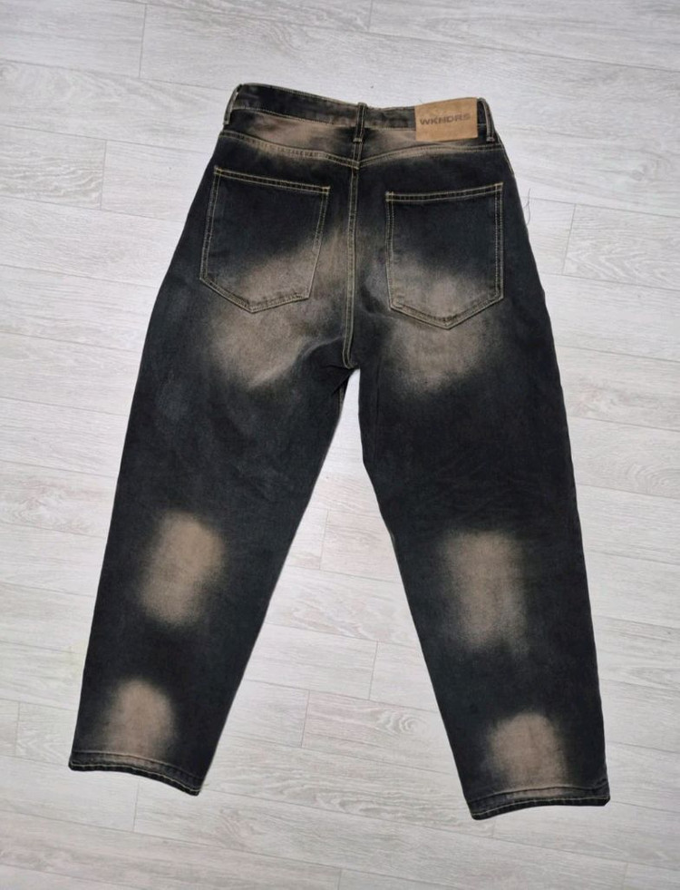 위캔더스 빈티지 워싱 데님 청바지--1