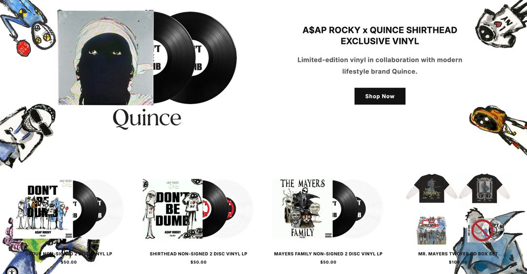 에이셉 라키 dont be dumb lp asap rocky awge--2