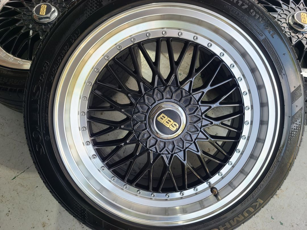 BBS 17인치 중고 캐스퍼 st휠타이어 팝니다 이미지