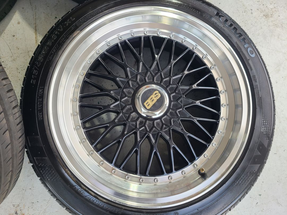 BBS 17인치 중고 캐스퍼 st휠타이어 팝니다 이미지