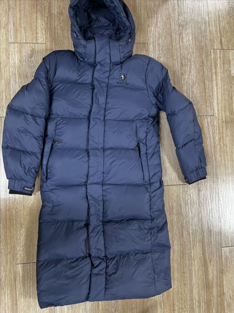 블랙야크 벤치 롱패딩 90 네이비 이미지