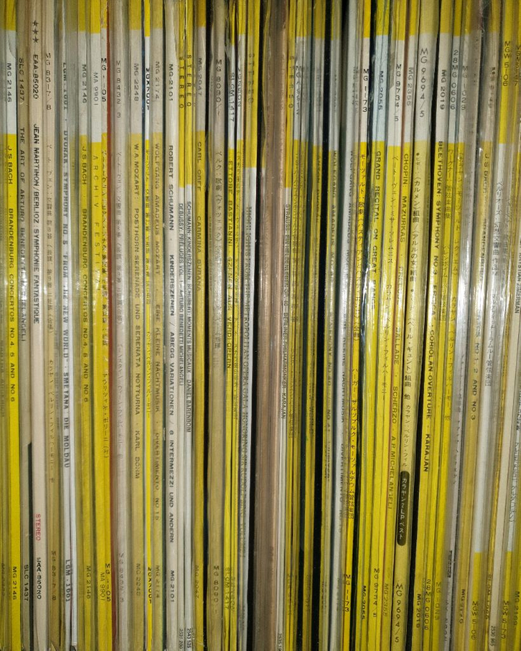 잡다한 클래식 LP 1천장 일괄--4