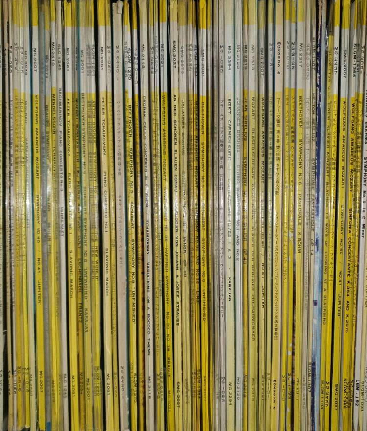 잡다한 클래식 LP 1천장 일괄--7