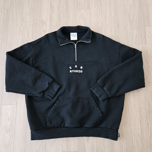 아이앱스튜디오 하프 집업 블랙 L