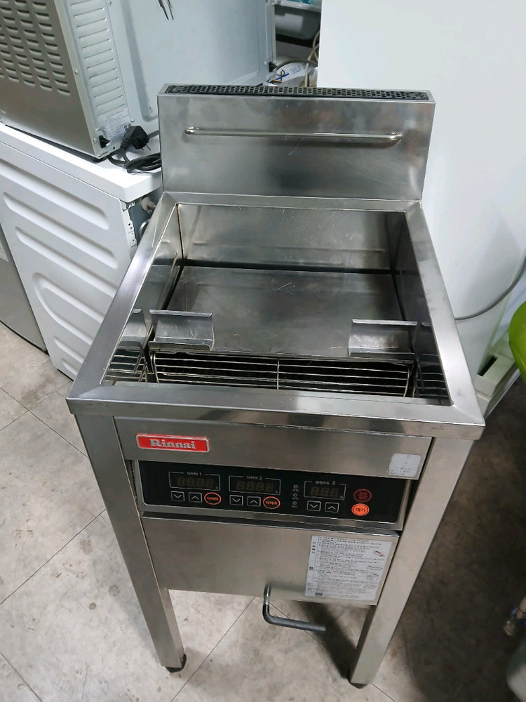 린나이 튀김기. 1구 LPG--2