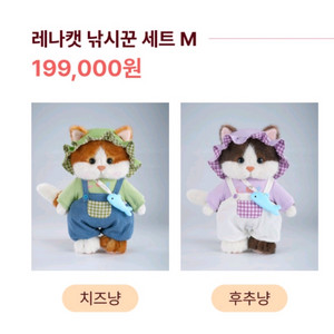 테디테일즈 레나캣 치즈