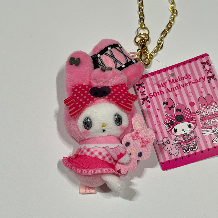 [개체예쁨] 산리오 마이멜로디 50주년 미니 인형 키링--1