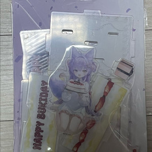 스텔라이브 텐코 시부키 생일 아크릴 디오라마 판매합니다