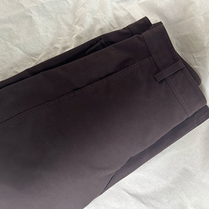 (1회 착용) 유니클로 저지배럴레그팬츠 브라운 L 사이즈