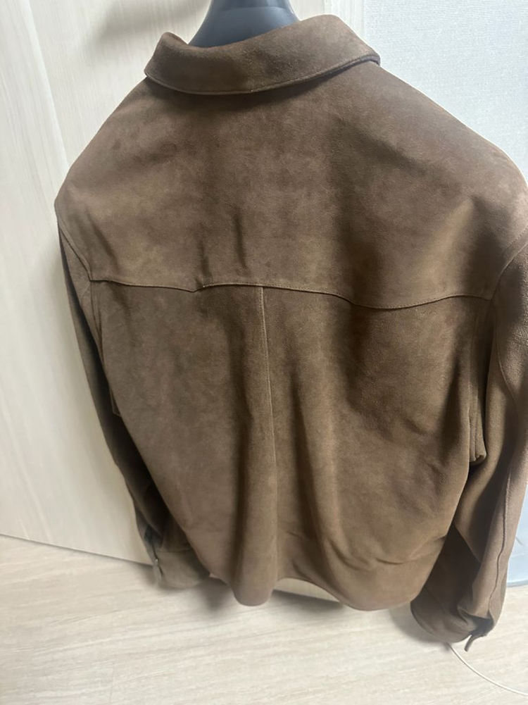 토니웩 25ss 스웨이드 크롭 셔켓 사이즈 L 새상품--2