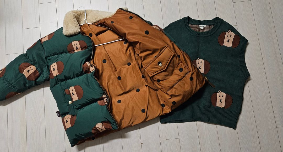 리미떼두두 패딩, 니트 일괄--1