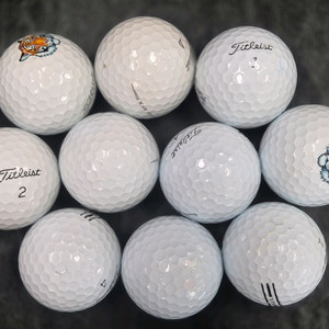 무배 타이틀리스트 3피스 A-급 인쇄 30개 로스트볼