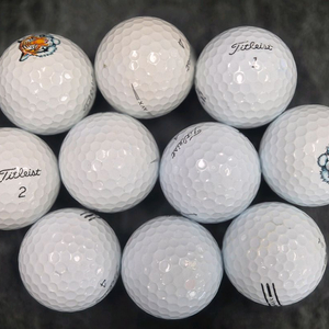 무배 타이틀리스트 3피스 A-급 인쇄 30개 로스트볼