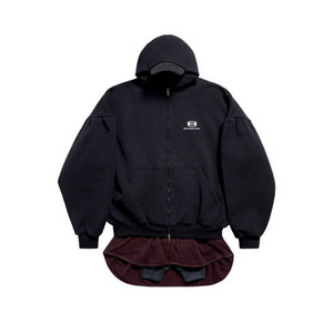 [1] 발렌시아가 유니티 레이어드 오버사이즈 후드자켓