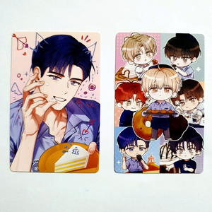 데못죽 류청우+단체 이디야 포카 2장 일괄 이미지