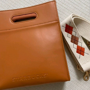 스타벅스 가방 미니 크로스백 나들이가방 핸드폰백 이미지
