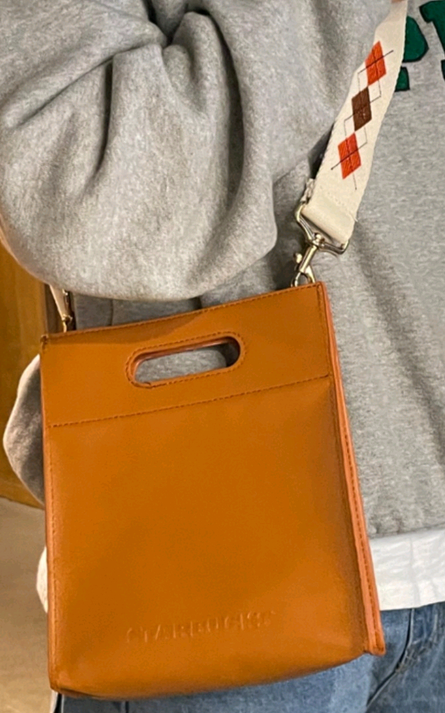 스타벅스 가방 미니 크로스백 나들이가방 핸드폰백 이미지