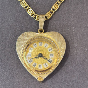 스위스 Endura 빈티지 펜던트 기계식 시계