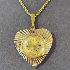 스위스 Ingersoll 빈티지 펜던트 기계식 시계 #