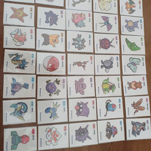 포켓몬띠부실 시즌2 교환/판매합니다 이미지