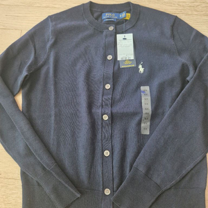 폴로피마코튼가디건