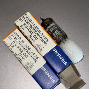 Siemens E82CC 12AU7 NOS 지멘스 진공관 페어 튜브