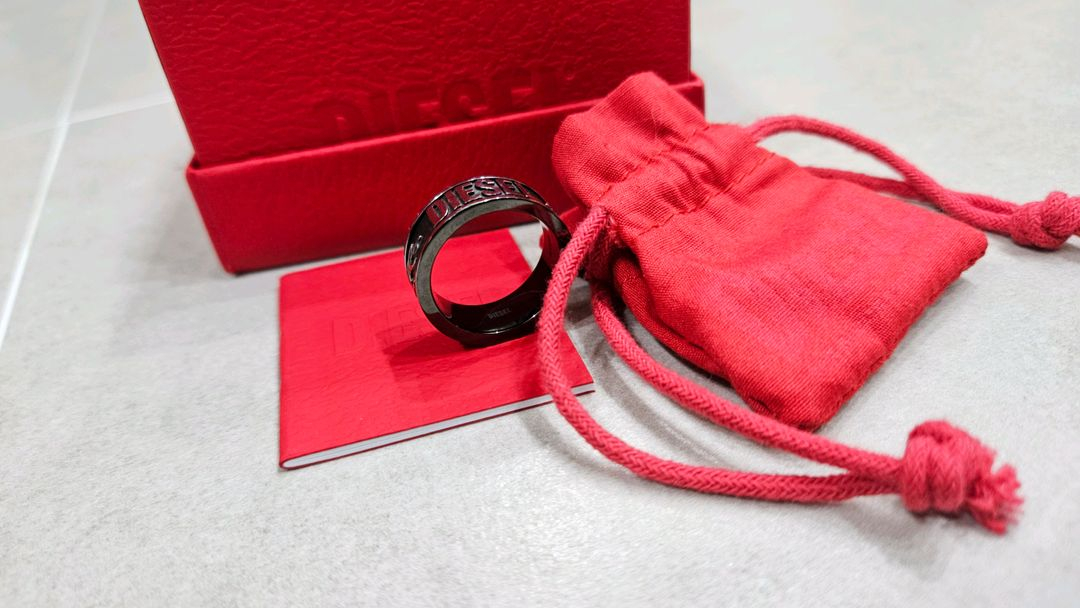 디젤 DX1108060 로고 반지 8호[한국 17-18호]--3