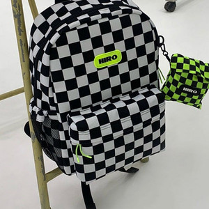 히로 체커데이백 백팩 가방